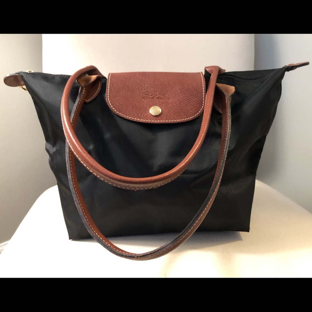 Longchamp small black purse